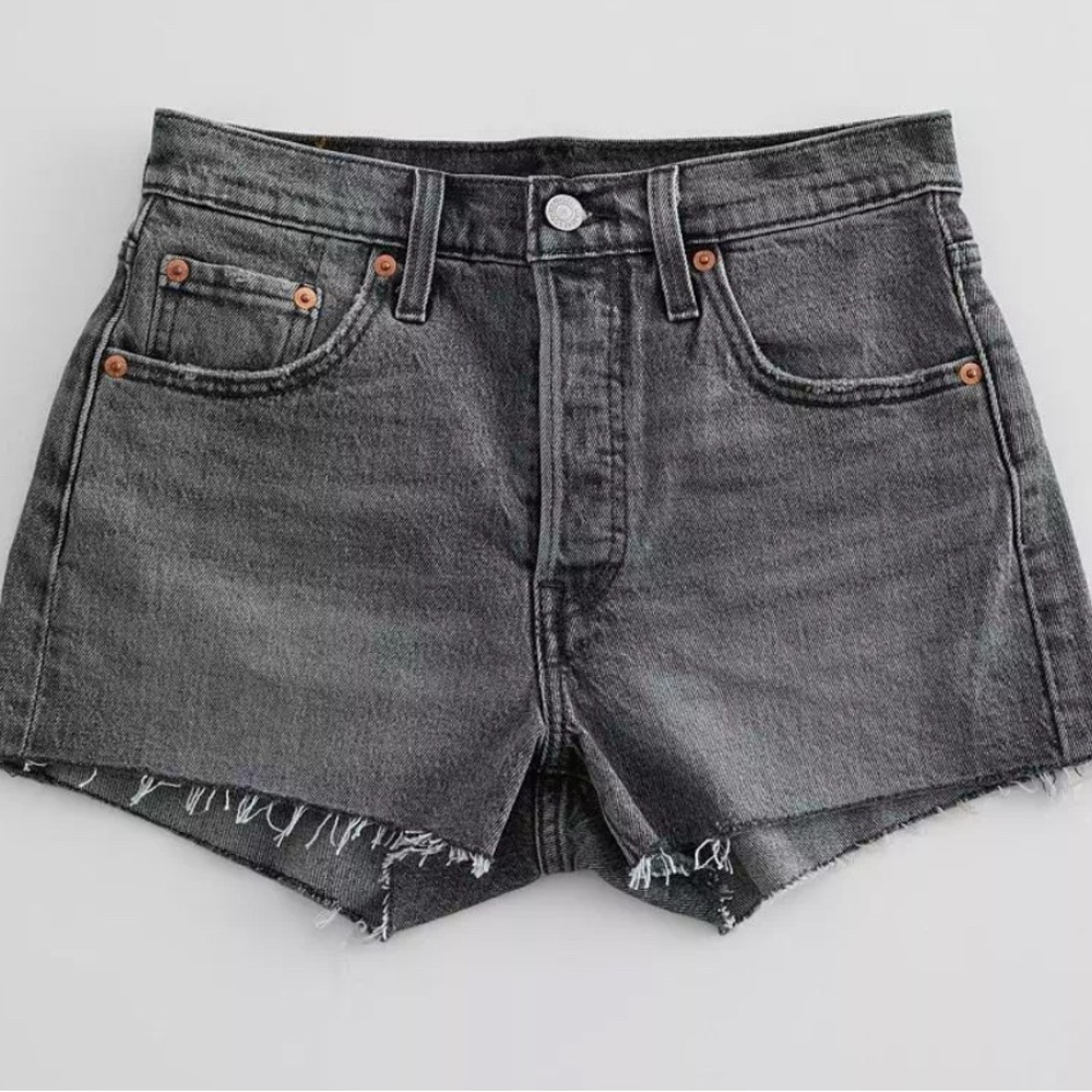 Women's Levi’s 501 Denim Shorts Black